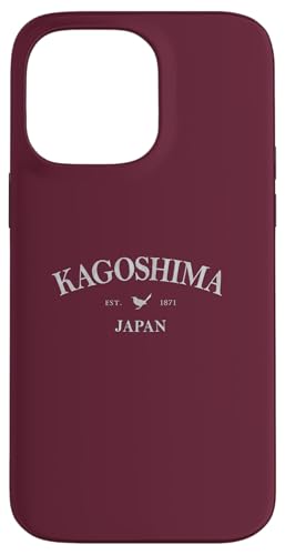 Kagoshima Japan | Kagoshima Japan Grafikdruck Hülle für iPhone 14 Pro Max von Japanese Cultural Designs