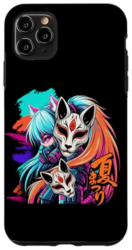Anime Manga Cyberpunk Ästhetische Techwear Harajuku Kitsune Hülle für iPhone 11 Pro Max Anime Manga Cyberpunk Ästhetische Techwear Harajuku Kitsune Hülle für iPhone 11 Pro Max von Japanese Culture Mythology Lover Anime Girl Otaku