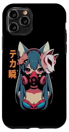 Anime Manga Cyberpunk Ästhetische Techwear Harajuku Kitsune Hülle für iPhone 11 Pro Anime Manga Cyberpunk Ästhetische Techwear Harajuku Kitsune Hülle für iPhone 11 Pro von Japanese Culture Mythology Lover Anime Girl Otaku