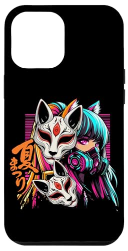 Anime Manga Cyberpunk Ästhetische Techwear Harajuku Kitsune Hülle für iPhone 12 Pro Max Anime Manga Cyberpunk Ästhetische Techwear Harajuku Kitsune Hülle für iPhone 12 Pro Max von Japanese Culture Mythology Lover Anime Girl Otaku