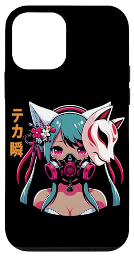Anime Manga Cyberpunk Ästhetische Techwear Harajuku Kitsune Hülle für iPhone 12 mini von Japanese Culture Mythology Lover Anime Girl Otaku