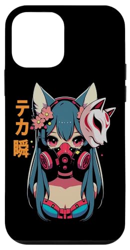 Anime Manga Cyberpunk Ästhetische Techwear Harajuku Kitsune Hülle für iPhone 12 mini von Japanese Culture Mythology Lover Anime Girl Otaku