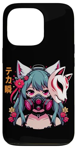 Anime Manga Cyberpunk Ästhetische Techwear Harajuku Kitsune Hülle für iPhone 13 Pro Anime Manga Cyberpunk Ästhetische Techwear Harajuku Kitsune Hülle für iPhone 13 Pro von Japanese Culture Mythology Lover Anime Girl Otaku
