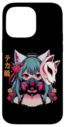 Anime Manga Cyberpunk Ästhetische Techwear Harajuku Kitsune Hülle für iPhone 14 Pro Max Anime Manga Cyberpunk Ästhetische Techwear Harajuku Kitsune Hülle für iPhone 14 Pro Max von Japanese Culture Mythology Lover Anime Girl Otaku