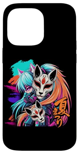 Anime Manga Cyberpunk Ästhetische Techwear Harajuku Kitsune Hülle für iPhone 14 Pro Max Anime Manga Cyberpunk Ästhetische Techwear Harajuku Kitsune Hülle für iPhone 14 Pro Max von Japanese Culture Mythology Lover Anime Girl Otaku