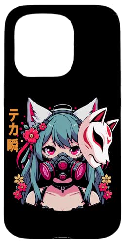 Anime Manga Cyberpunk Ästhetische Techwear Harajuku Kitsune Hülle für iPhone 15 Pro Anime Manga Cyberpunk Ästhetische Techwear Harajuku Kitsune Hülle für iPhone 15 Pro von Japanese Culture Mythology Lover Anime Girl Otaku