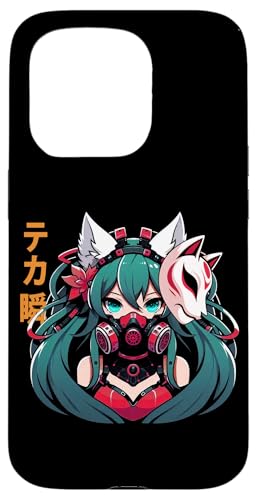 Anime Manga Cyberpunk Ästhetische Techwear Harajuku Kitsune Hülle für iPhone 15 Pro Anime Manga Cyberpunk Ästhetische Techwear Harajuku Kitsune Hülle für iPhone 15 Pro von Japanese Culture Mythology Lover Anime Girl Otaku