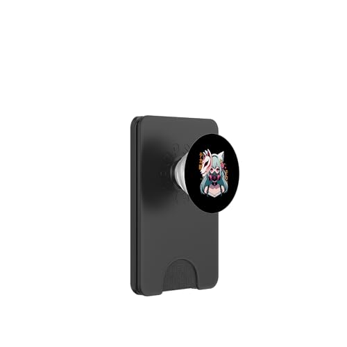 Anime Manga Cyberpunk Ästhetische Techwear Harajuku Kitsune PopSockets PopWallet für MagSafe Anime Manga Cyberpunk Ästhetische Techwear Harajuku Kitsune PopSockets PopWallet für MagSafe von Japanese Culture Mythology Lover Anime Girl Otaku