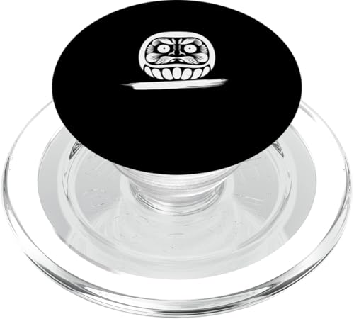 Daruma Doll Japanische Kalligraphie Viel Glück PopSockets PopGrip für MagSafe Daruma Doll Japanische Kalligraphie Viel Glück PopSockets PopGrip für MagSafe von Japanese Lucky Charm Designs