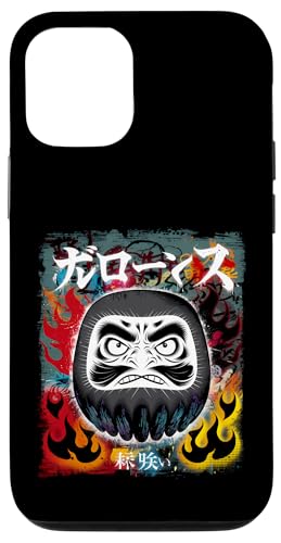 Daruma Puppe Japanischer Glücksbringer Hülle für iPhone 12/12 Pro von Japanese Lucky Charm Designs