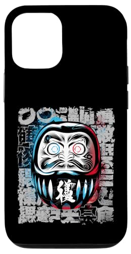 Daruma Puppe Japanischer Glücksbringer Hülle für iPhone 12/12 Pro von Japanese Lucky Charm Designs