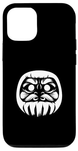 Daruma Puppe Japanischer Glücksbringer Hülle für iPhone 12/12 Pro von Japanese Lucky Charm Designs