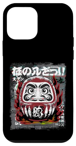 Daruma Puppe Japanischer Glücksbringer Hülle für iPhone 12 mini von Japanese Lucky Charm Designs