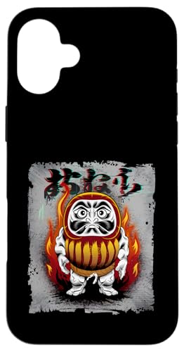 Daruma Puppe Japanischer Glücksbringer Hülle für iPhone 16 Plus Daruma Puppe Japanischer Glücksbringer Hülle für iPhone 16 Plus von Japanese Lucky Charm Designs
