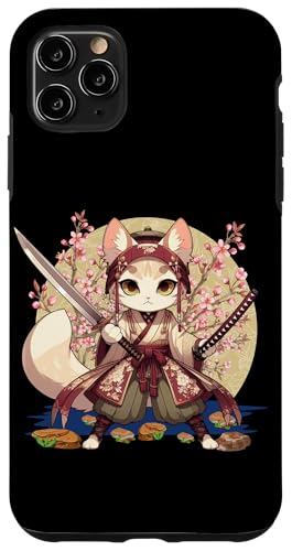 Japanische Samurai-Ninja-Katze Japanische Kanji Kawaii Art Manga Hülle für iPhone 11 Pro Max Japanische Samurai-Ninja-Katze Japanische Kanji Kawaii Art Manga Hülle für iPhone 11 Pro Max von Japanese Ninja Cat Lover Japanese Warrior Culture