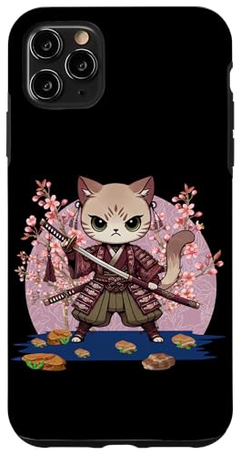 Japanische Samurai-Ninja-Katze Japanische Kanji Kawaii Art Manga Hülle für iPhone 11 Pro Max Japanische Samurai-Ninja-Katze Japanische Kanji Kawaii Art Manga Hülle für iPhone 11 Pro Max von Japanese Ninja Cat Lover Japanese Warrior Culture