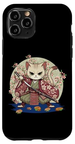 Japanische Samurai-Ninja-Katze Japanische Kanji Kawaii Art Manga Hülle für iPhone 11 Pro Japanische Samurai-Ninja-Katze Japanische Kanji Kawaii Art Manga Hülle für iPhone 11 Pro von Japanese Ninja Cat Lover Japanese Warrior Culture