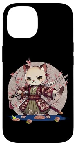Japanische Samurai-Ninja-Katze Japanische Kanji Kawaii Art Manga Hülle für iPhone 14 Japanische Samurai-Ninja-Katze Japanische Kanji Kawaii Art Manga Hülle für iPhone 14 von Japanese Ninja Cat Lover Japanese Warrior Culture