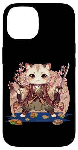 Japanische Samurai-Ninja-Katze Japanische Kanji Kawaii Art Manga Hülle für iPhone 14 Japanische Samurai-Ninja-Katze Japanische Kanji Kawaii Art Manga Hülle für iPhone 14 von Japanese Ninja Cat Lover Japanese Warrior Culture