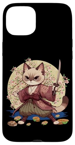 Japanische Samurai-Ninja-Katze Japanische Kanji Kawaii Art Manga Hülle für iPhone 15 Plus Japanische Samurai-Ninja-Katze Japanische Kanji Kawaii Art Manga Hülle für iPhone 15 Plus von Japanese Ninja Cat Lover Japanese Warrior Culture