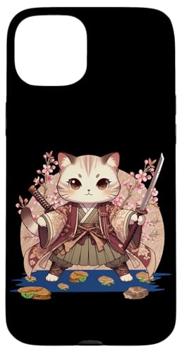 Japanische Samurai-Ninja-Katze Japanische Kanji Kawaii Art Manga Hülle für iPhone 15 Plus Japanische Samurai-Ninja-Katze Japanische Kanji Kawaii Art Manga Hülle für iPhone 15 Plus von Japanese Ninja Cat Lover Japanese Warrior Culture