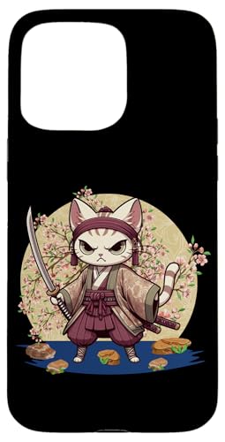 Japanische Samurai-Ninja-Katze Japanische Kanji Kawaii Art Manga Hülle für iPhone 15 Pro Max Japanische Samurai-Ninja-Katze Japanische Kanji Kawaii Art Manga Hülle für iPhone 15 Pro Max von Japanese Ninja Cat Lover Japanese Warrior Culture