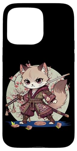 Japanische Samurai-Ninja-Katze Japanische Kanji Kawaii Art Manga Hülle für iPhone 15 Pro Max Japanische Samurai-Ninja-Katze Japanische Kanji Kawaii Art Manga Hülle für iPhone 15 Pro Max von Japanese Ninja Cat Lover Japanese Warrior Culture