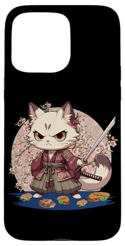 Japanische Samurai-Ninja-Katze Japanische Kanji Kawaii Art Manga Hülle für iPhone 15 Pro Max Japanische Samurai-Ninja-Katze Japanische Kanji Kawaii Art Manga Hülle für iPhone 15 Pro Max von Japanese Ninja Cat Lover Japanese Warrior Culture