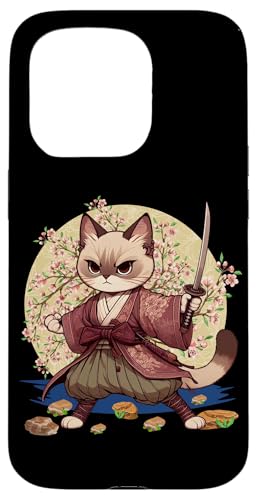 Japanische Samurai-Ninja-Katze Japanische Kanji Kawaii Art Manga Hülle für iPhone 15 Pro Japanische Samurai-Ninja-Katze Japanische Kanji Kawaii Art Manga Hülle für iPhone 15 Pro von Japanese Ninja Cat Lover Japanese Warrior Culture