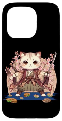 Japanische Samurai-Ninja-Katze Japanische Kanji Kawaii Art Manga Hülle für iPhone 15 Pro Japanische Samurai-Ninja-Katze Japanische Kanji Kawaii Art Manga Hülle für iPhone 15 Pro von Japanese Ninja Cat Lover Japanese Warrior Culture