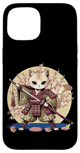 Japanische Samurai-Ninja-Katze Japanische Kanji Kawaii Art Manga Hülle für iPhone 15 Japanische Samurai-Ninja-Katze Japanische Kanji Kawaii Art Manga Hülle für iPhone 15 von Japanese Ninja Cat Lover Japanese Warrior Culture