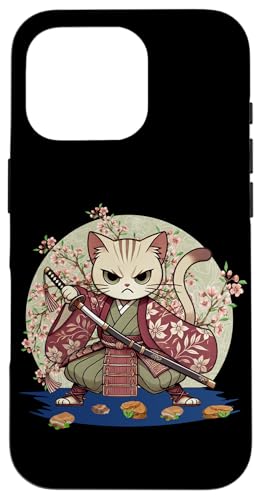 Japanische Samurai-Ninja-Katze Japanische Kanji Kawaii Art Manga Hülle für iPhone 16 Pro Japanische Samurai-Ninja-Katze Japanische Kanji Kawaii Art Manga Hülle für iPhone 16 Pro von Japanese Ninja Cat Lover Japanese Warrior Culture