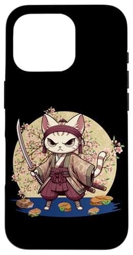Japanische Samurai-Ninja-Katze Japanische Kanji Kawaii Art Manga Hülle für iPhone 16 Pro Japanische Samurai-Ninja-Katze Japanische Kanji Kawaii Art Manga Hülle für iPhone 16 Pro von Japanese Ninja Cat Lover Japanese Warrior Culture