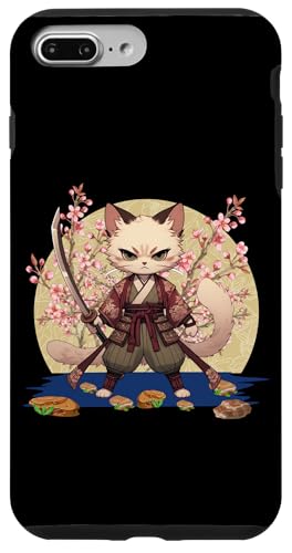Japanische Samurai-Ninja-Katze Japanische Kanji Kawaii Art Manga Hülle für iPhone 7 Plus/8 Plus Japanische Samurai-Ninja-Katze Japanische Kanji Kawaii Art Manga Hülle für iPhone 7 Plus/8 Plus von Japanese Ninja Cat Lover Japanese Warrior Culture