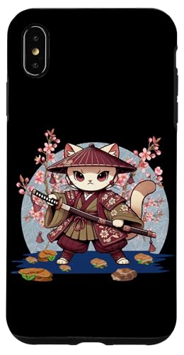 Japanische Samurai-Ninja-Katze Japanische Kanji Kawaii Art Manga Hülle für iPhone XS Max Japanische Samurai-Ninja-Katze Japanische Kanji Kawaii Art Manga Hülle für iPhone XS Max von Japanese Ninja Cat Lover Japanese Warrior Culture