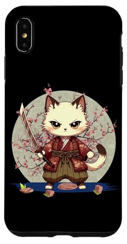 Japanische Samurai-Ninja-Katze Japanische Kanji Kawaii Art Manga Hülle für iPhone XS Max Japanische Samurai-Ninja-Katze Japanische Kanji Kawaii Art Manga Hülle für iPhone XS Max von Japanese Ninja Cat Lover Japanese Warrior Culture