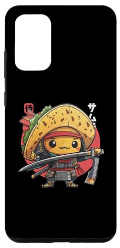 Hülle für Galaxy S20+ Japanischer Samurai-Taco-Krieger Ukiyo Mexikanischer Taco-Samurai von Japanese Ukiyo-e Samurai Taco Warriors