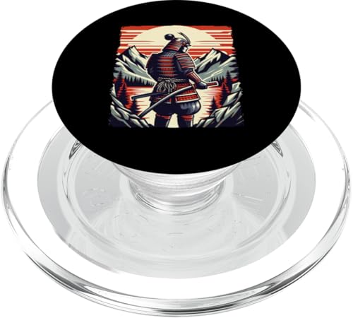 Japanische Anime Manga Samurai Holzblock Kunst Japanische Kanji PopSockets PopGrip für MagSafe Japanische Anime Manga Samurai Holzblock Kunst Japanische Kanji PopSockets PopGrip für MagSafe von Japanese Warrior Anime Lover Japanese Culture