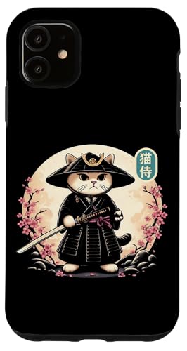 Japanische Samurai Ninja Katze Tattoo Japanische Kawaii Kunst Hülle für iPhone 11 Japanische Samurai Ninja Katze Tattoo Japanische Kawaii Kunst Hülle für iPhone 11 von Japanese Warrior Culture Japanese Ninja Cat Otaku