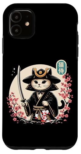 Japanische Samurai Ninja Katze Tattoo Japanische Kawaii Kunst Hülle für iPhone 11 Japanische Samurai Ninja Katze Tattoo Japanische Kawaii Kunst Hülle für iPhone 11 von Japanese Warrior Culture Japanese Ninja Cat Otaku