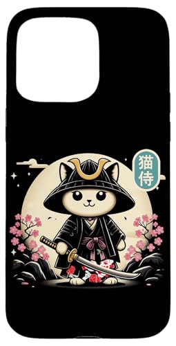 Japanische Samurai Ninja Katze Tattoo Japanische Kawaii Kunst Hülle für iPhone 15 Pro Max Japanische Samurai Ninja Katze Tattoo Japanische Kawaii Kunst Hülle für iPhone 15 Pro Max von Japanese Warrior Culture Japanese Ninja Cat Otaku