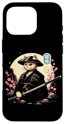 Japanische Samurai Ninja Katze Tattoo Japanische Kawaii Kunst Hülle für iPhone 16 Pro Japanische Samurai Ninja Katze Tattoo Japanische Kawaii Kunst Hülle für iPhone 16 Pro von Japanese Warrior Culture Japanese Ninja Cat Otaku