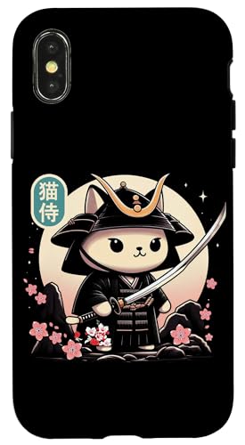 Japanische Samurai Ninja Katze Tattoo Japanische Kawaii Kunst Hülle für iPhone X/XS Japanische Samurai Ninja Katze Tattoo Japanische Kawaii Kunst Hülle für iPhone X/XS von Japanese Warrior Culture Japanese Ninja Cat Otaku