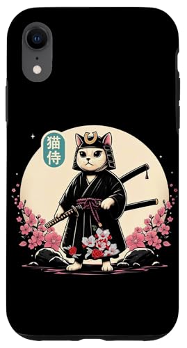 Japanische Samurai Ninja Katze Tattoo Japanische Kawaii Kunst Hülle für iPhone XR Japanische Samurai Ninja Katze Tattoo Japanische Kawaii Kunst Hülle für iPhone XR von Japanese Warrior Culture Japanese Ninja Cat Otaku