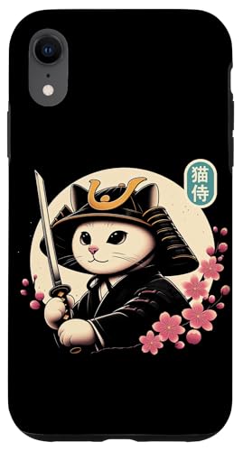 Japanische Samurai Ninja Katze Tattoo Japanische Kawaii Kunst Hülle für iPhone XR Japanische Samurai Ninja Katze Tattoo Japanische Kawaii Kunst Hülle für iPhone XR von Japanese Warrior Culture Japanese Ninja Cat Otaku