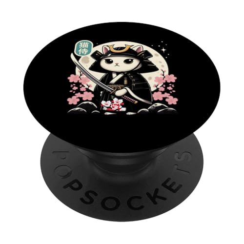 Japanische Samurai Ninja Katze Tattoo Japanische Kawaii Kunst PopSockets Klebender PopGrip Japanische Samurai Ninja Katze Tattoo Japanische Kawaii Kunst PopSockets Klebender PopGrip von Japanese Warrior Culture Japanese Ninja Cat Otaku