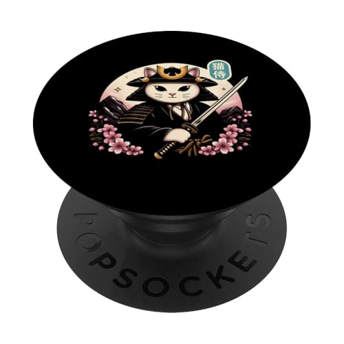 Japanische Samurai Ninja Katze Tattoo Japanische Kawaii Kunst PopSockets Klebender PopGrip Japanische Samurai Ninja Katze Tattoo Japanische Kawaii Kunst PopSockets Klebender PopGrip von Japanese Warrior Culture Japanese Ninja Cat Otaku
