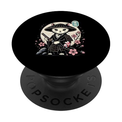 Japanische Samurai Ninja Katze Tattoo Japanische Kawaii Kunst PopSockets Klebender PopGrip Japanische Samurai Ninja Katze Tattoo Japanische Kawaii Kunst PopSockets Klebender PopGrip von Japanese Warrior Culture Japanese Ninja Cat Otaku