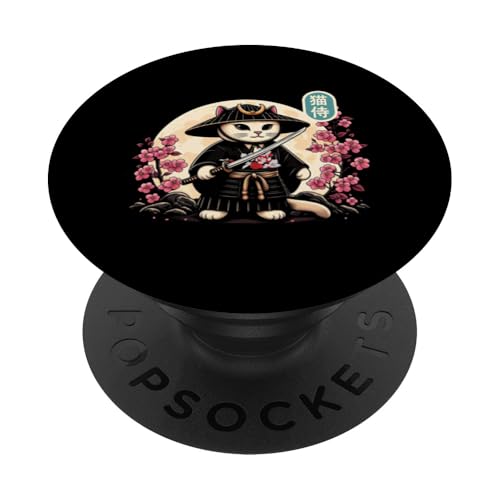 Japanische Samurai Ninja Katze Tattoo Japanische Kawaii Kunst PopSockets Klebender PopGrip Japanische Samurai Ninja Katze Tattoo Japanische Kawaii Kunst PopSockets Klebender PopGrip von Japanese Warrior Culture Japanese Ninja Cat Otaku
