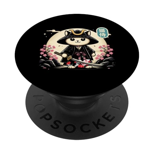 Japanische Samurai Ninja Katze Tattoo Japanische Kawaii Kunst PopSockets Klebender PopGrip Japanische Samurai Ninja Katze Tattoo Japanische Kawaii Kunst PopSockets Klebender PopGrip von Japanese Warrior Culture Japanese Ninja Cat Otaku